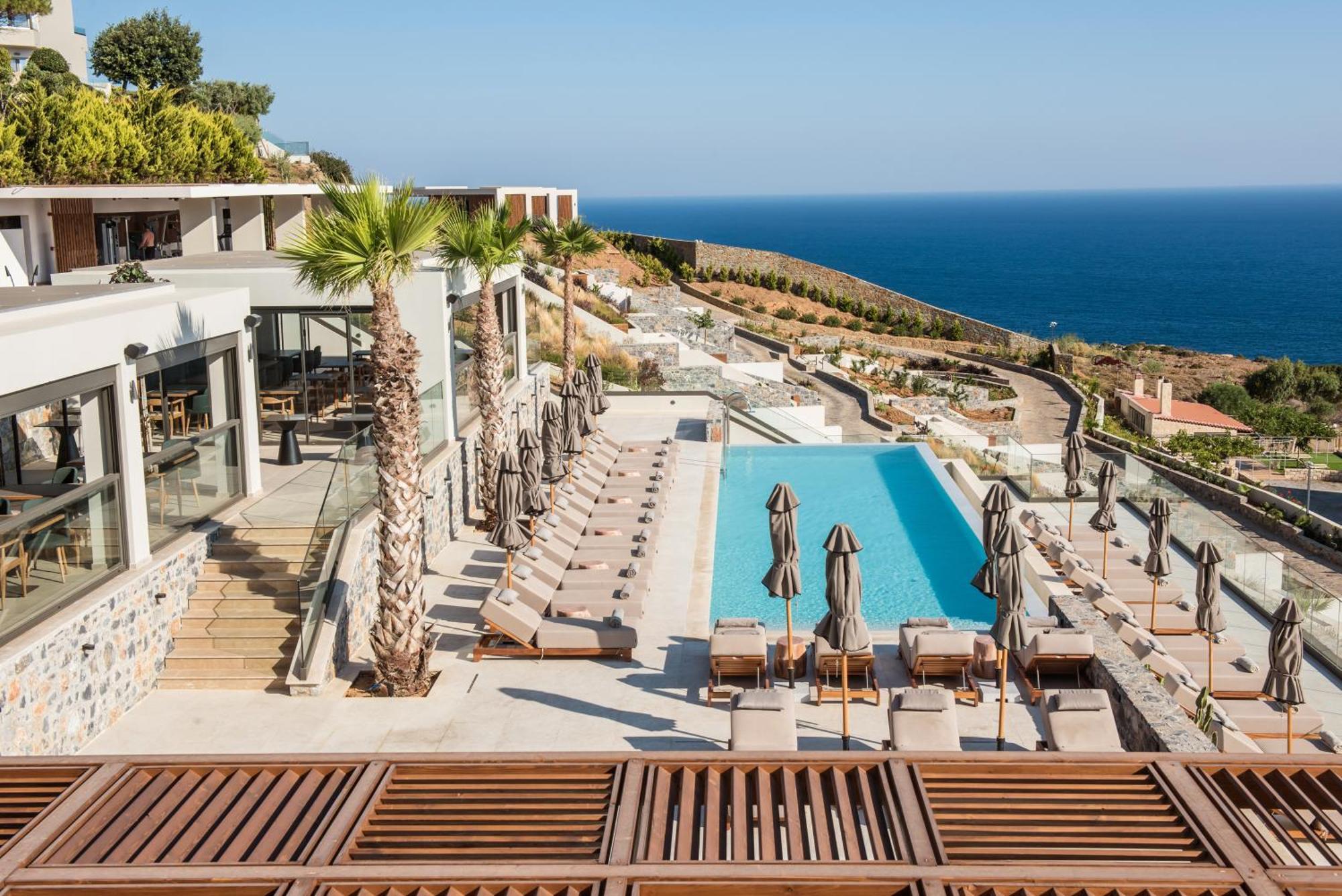Happy Cretan Suites Agia Pelagia Eksteriør bilde
