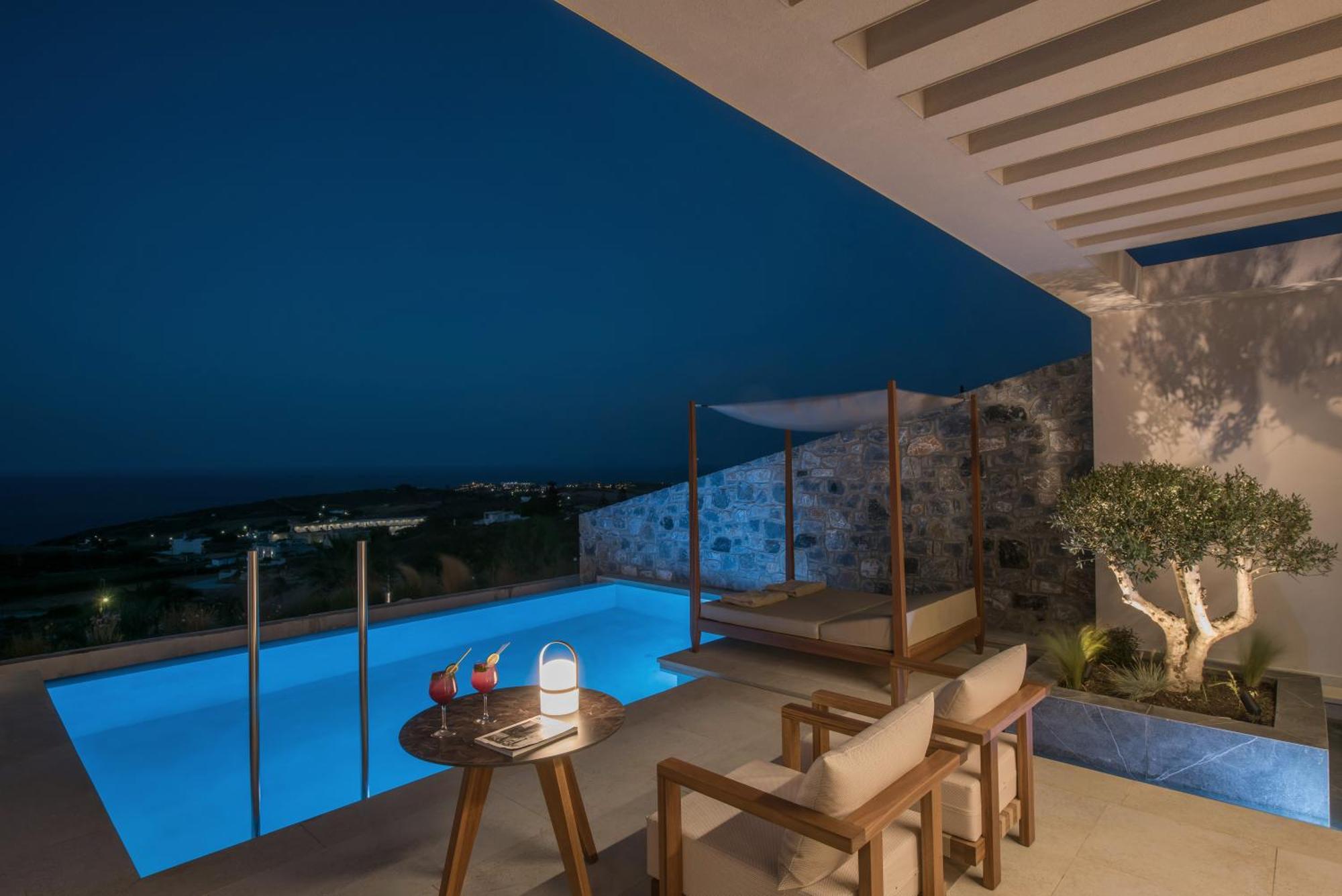 Happy Cretan Suites Agia Pelagia Rom bilde