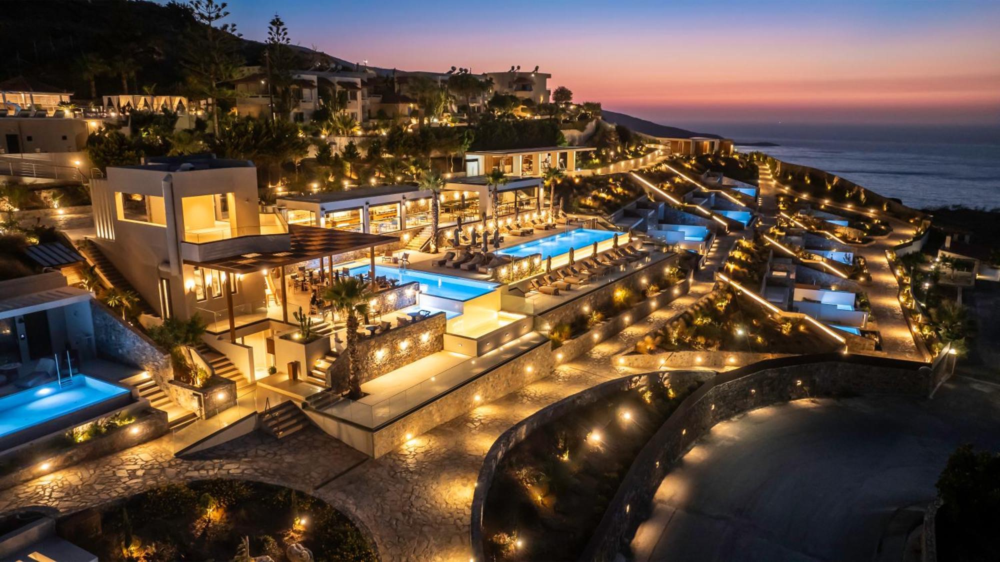 Happy Cretan Suites Agia Pelagia Eksteriør bilde