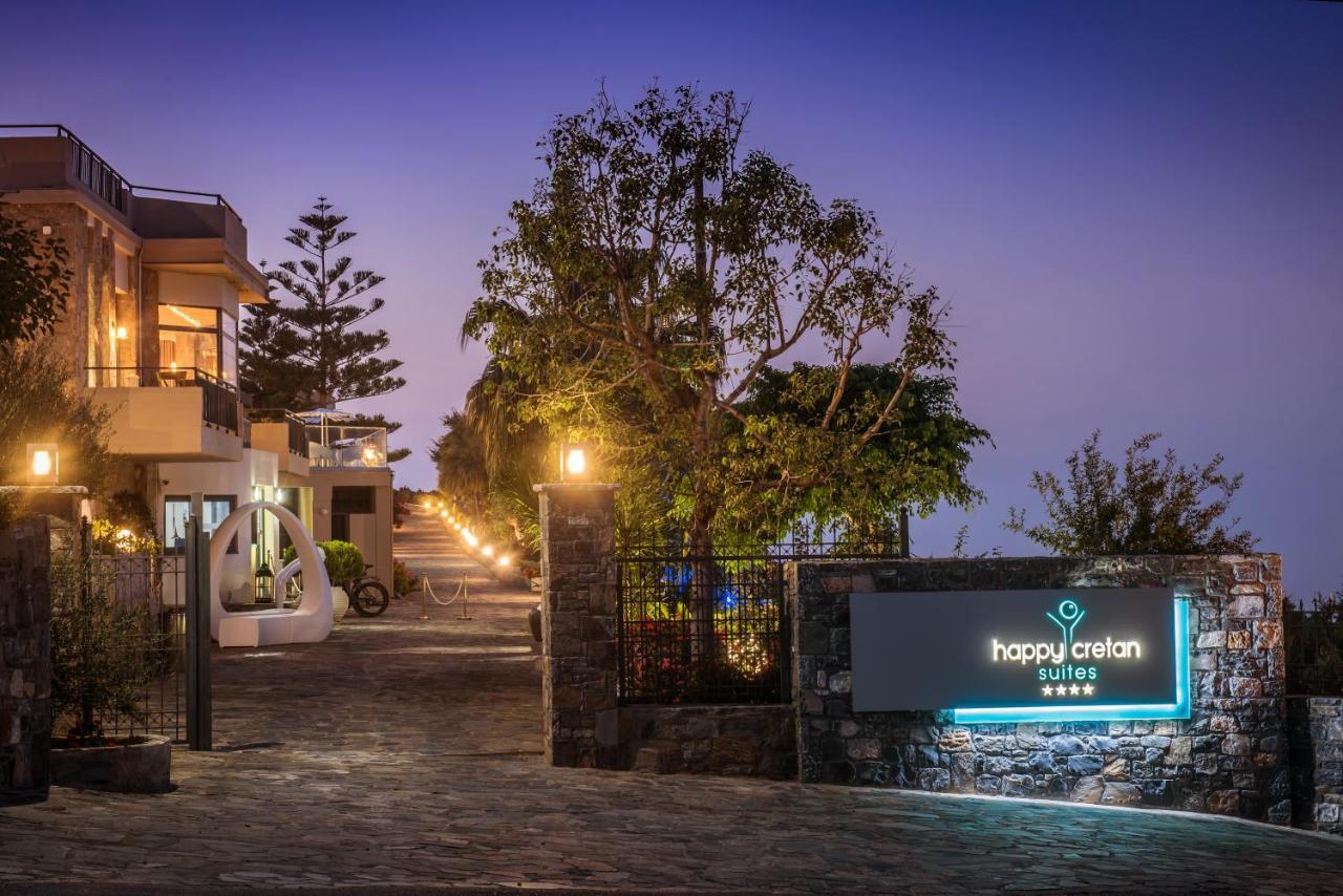 Happy Cretan Suites Agia Pelagia Eksteriør bilde